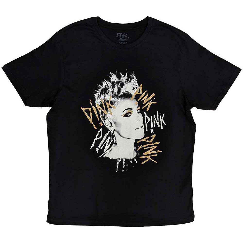 Ladies Boyfriend T-shirt Pink Graphics Unisex Tee